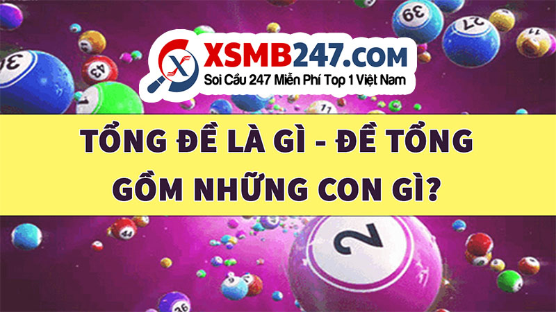 Các con số trong bảng tổng giải đặc biệt